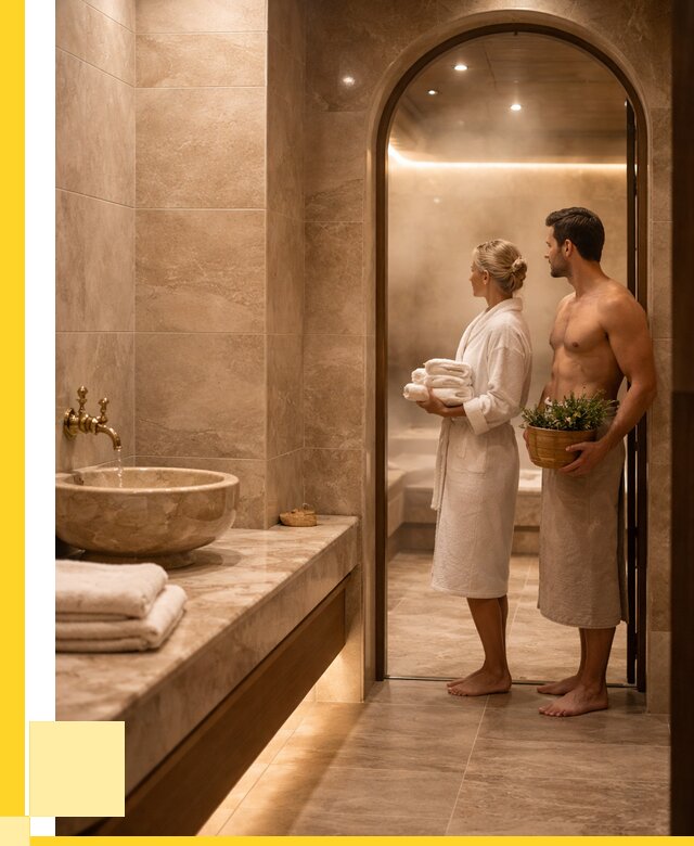 Проект и монтаж сауны и хамама в Баксане от 353570 р., ЭриданБкс