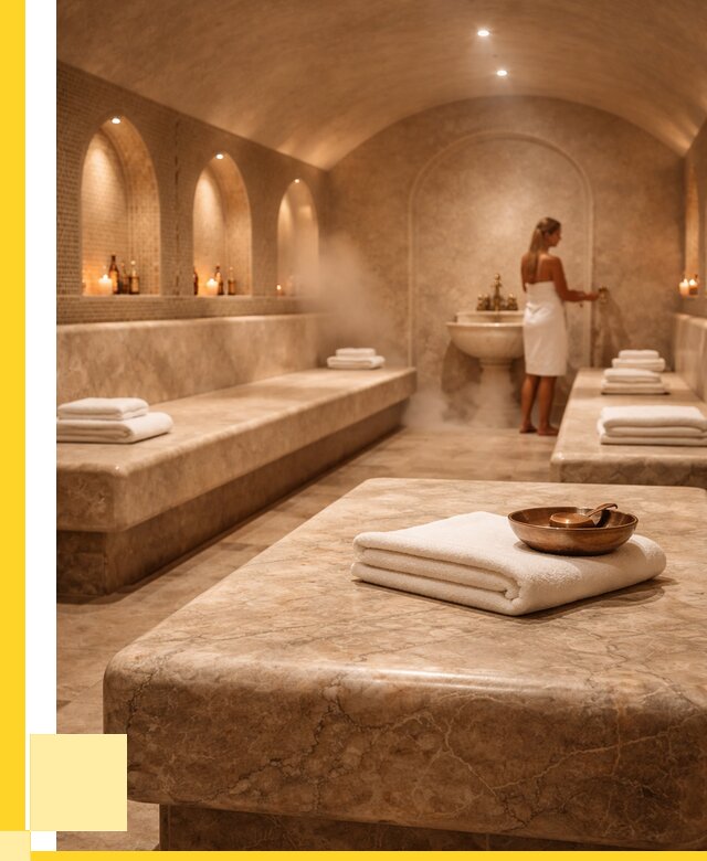 Лежаки для хамама в Баксане под ключ от 35357 р. | ЭриданБкс