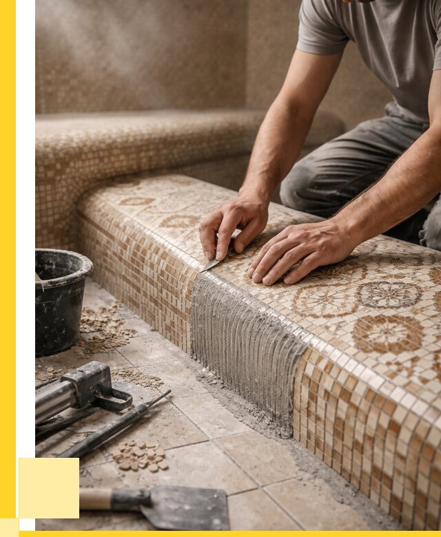 Плитка для хамама под ключ в Баксане от 3536 р. | ЭриданБкс