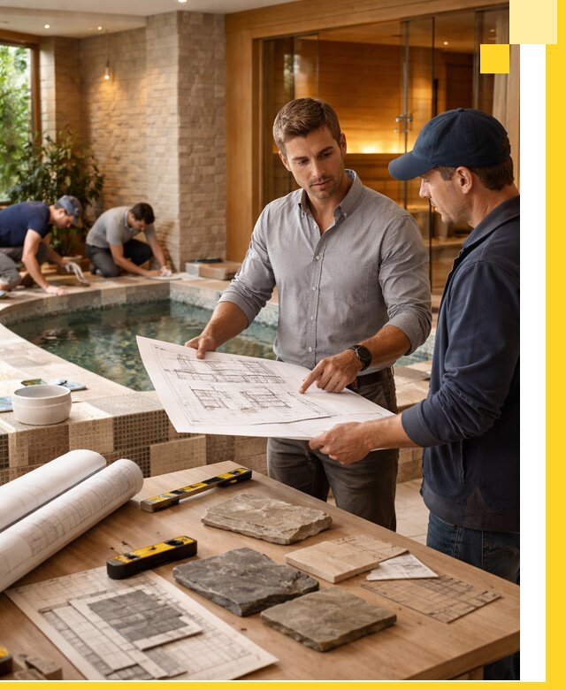 Проектирование SPA зон под ключ в Баксане с инженерией